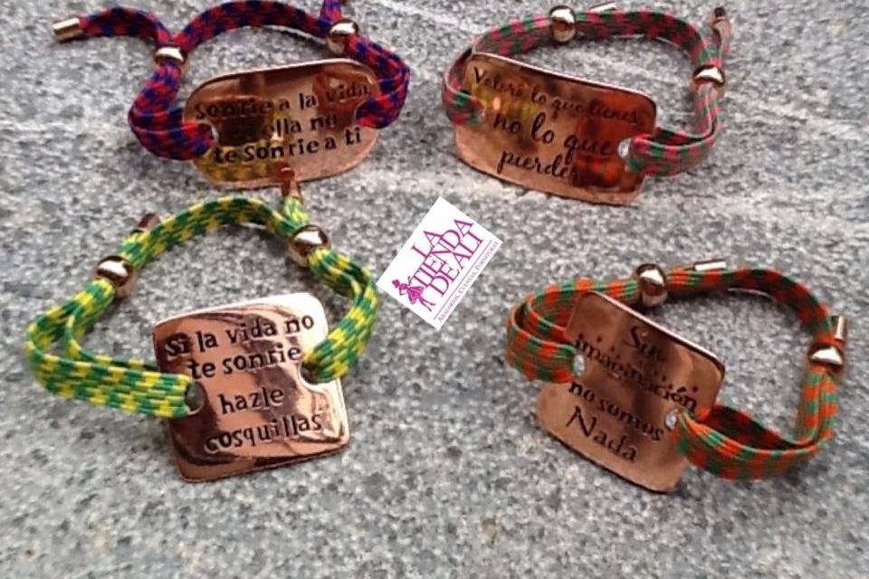 Pulseras personalizadas