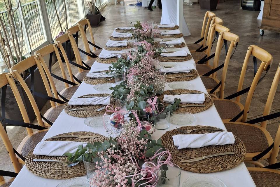 Flores de mesa