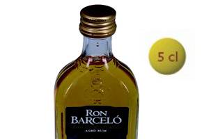 Botella miniatura Ron 5 cl.
