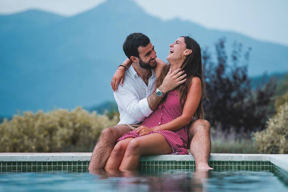 Love at the Swimming Pool