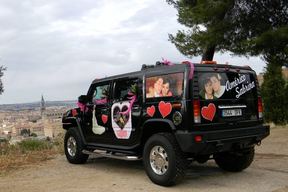 Boda Sabrina con Toledo de fondo