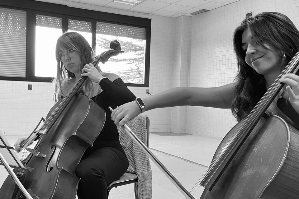 Sara Fidalgo e Irene Ronda