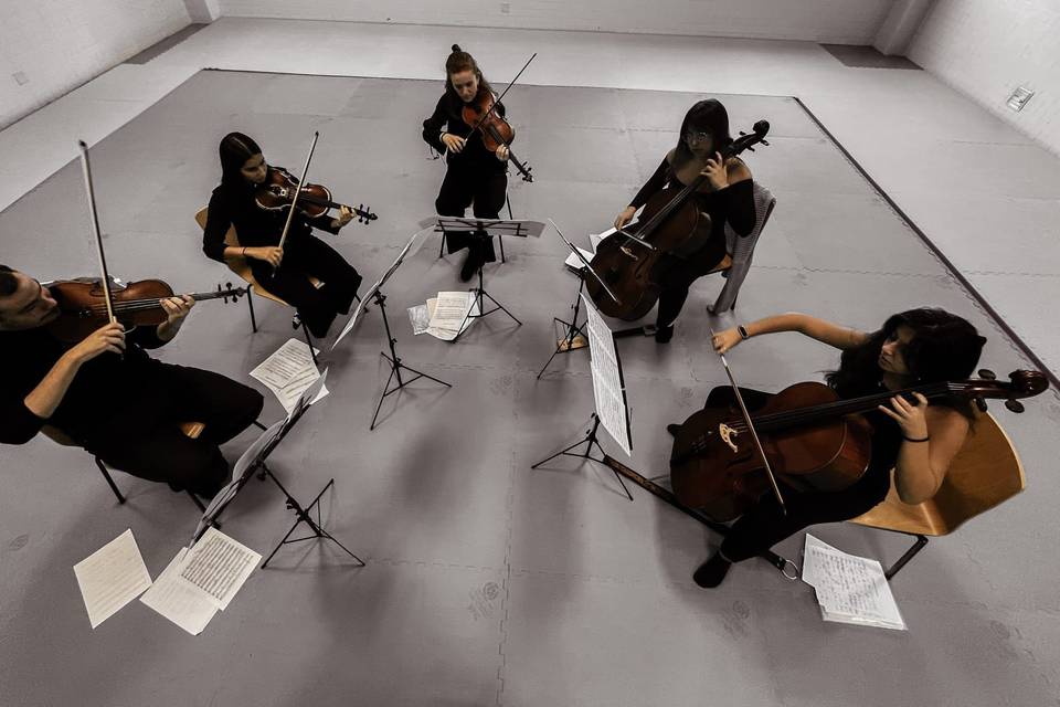 Ensayo de Con Fuoco Ensemble