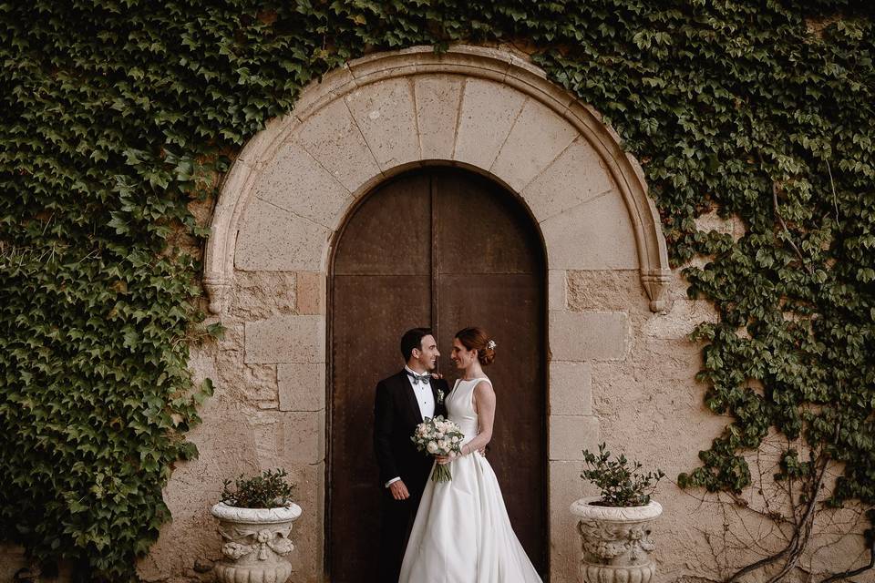 Novios en la capilla