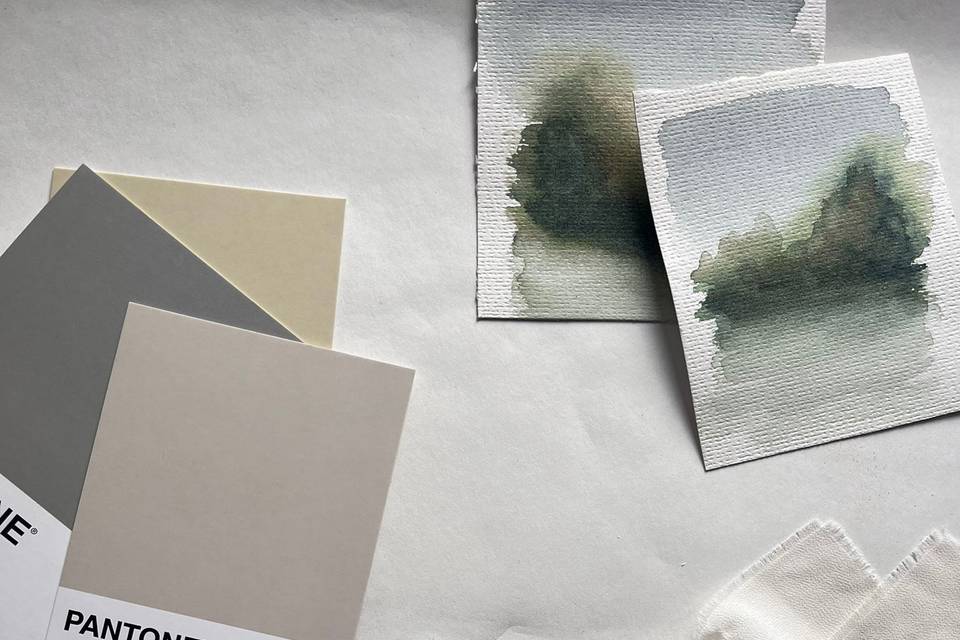 Estudio de paleta de color