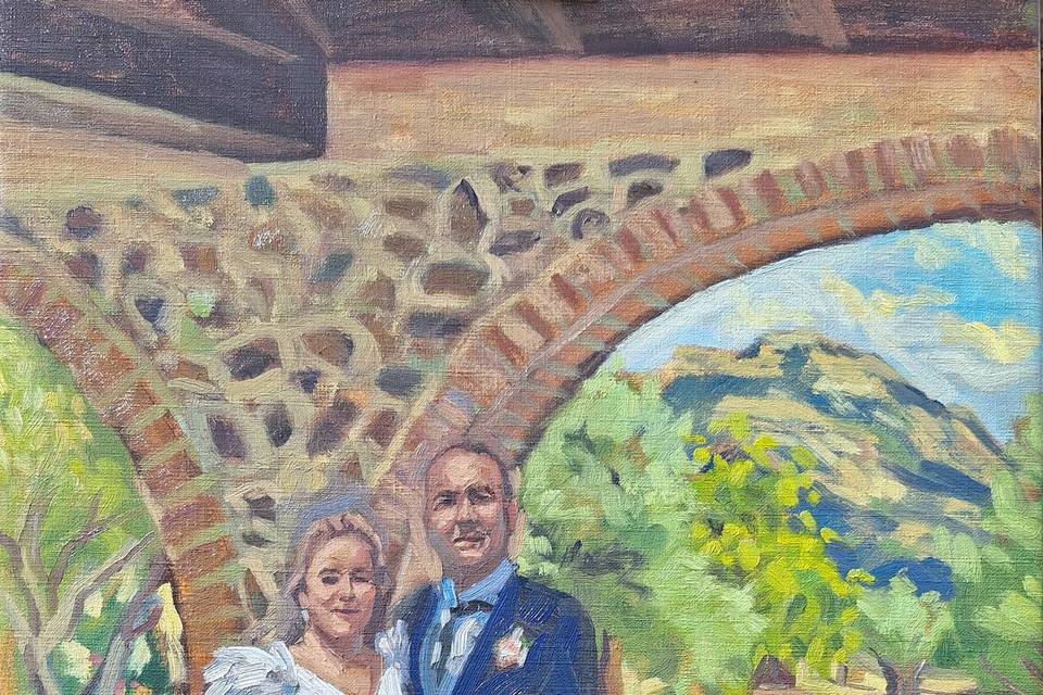 BODA AL ÓLEO en sesión única