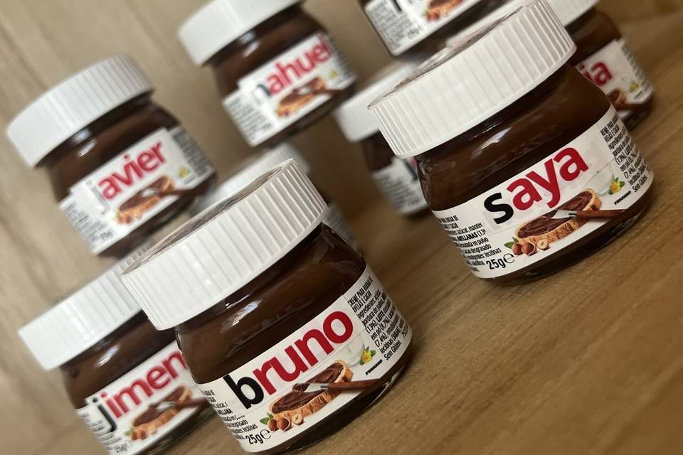 Detalle de nutella