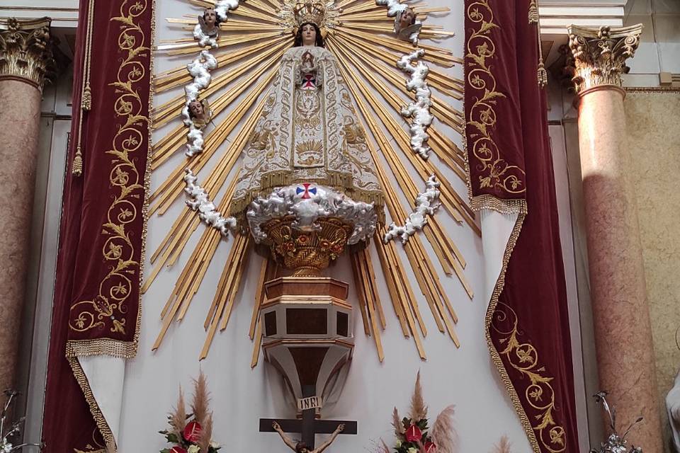 Altar de Anthoriums