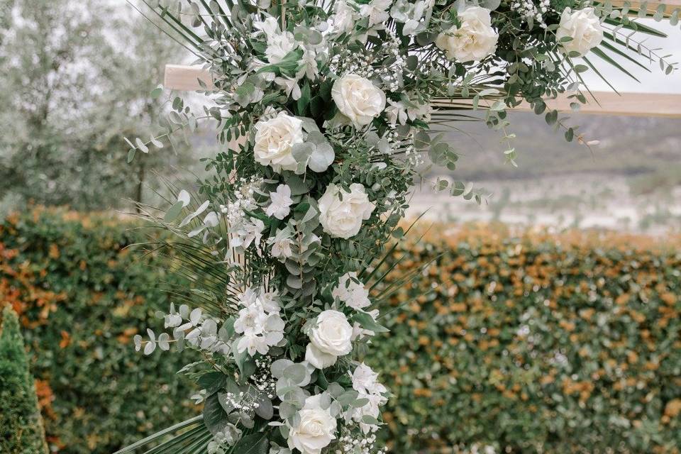 Arco Floral Ceremonia Civil