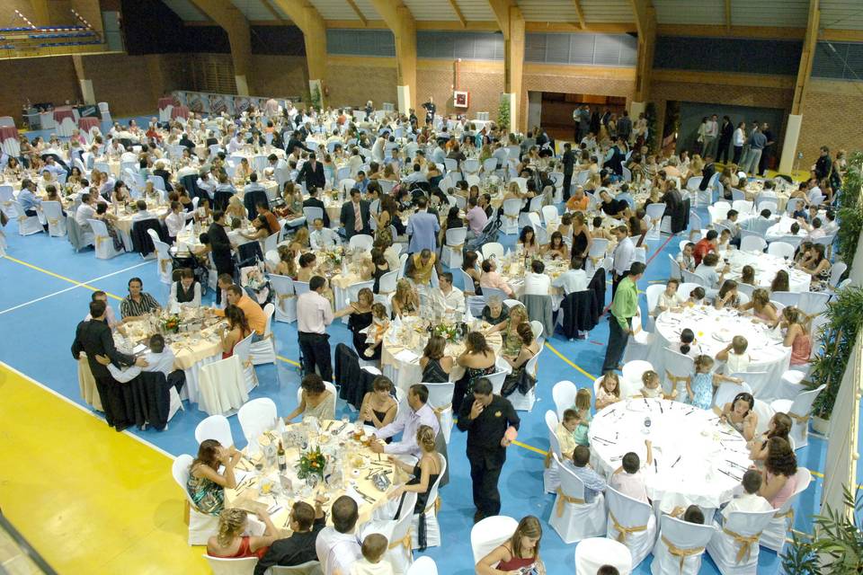 Banquete de boda en Benahavis