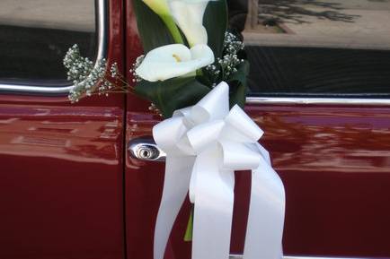 Detalle de la puerta del coche