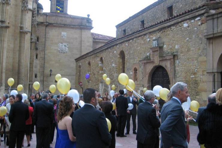 Globos para la boda