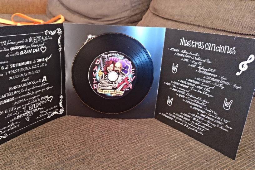 Invitación musical con cd