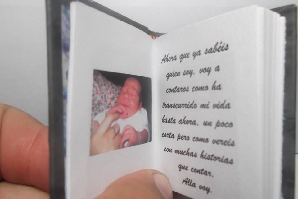 Libro para bautizo