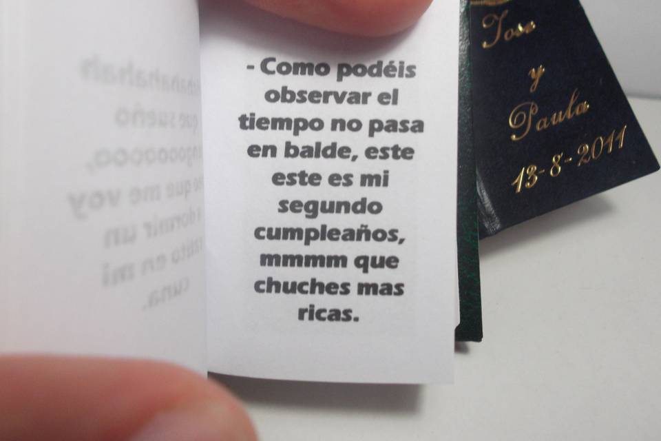 Libros en miniatura