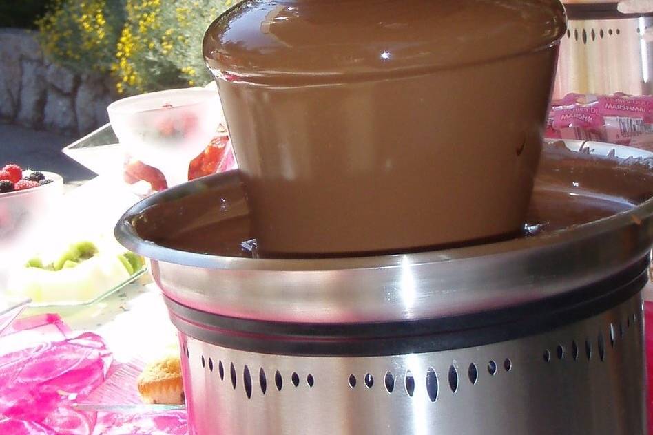 Fuente chocolate Málaga
