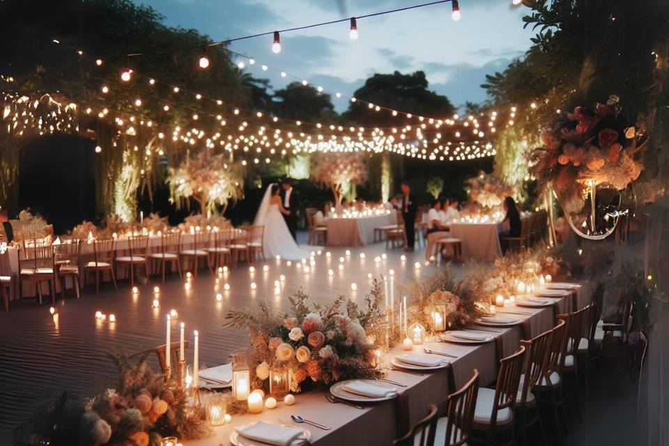 Inspo. Banquete al aire libre