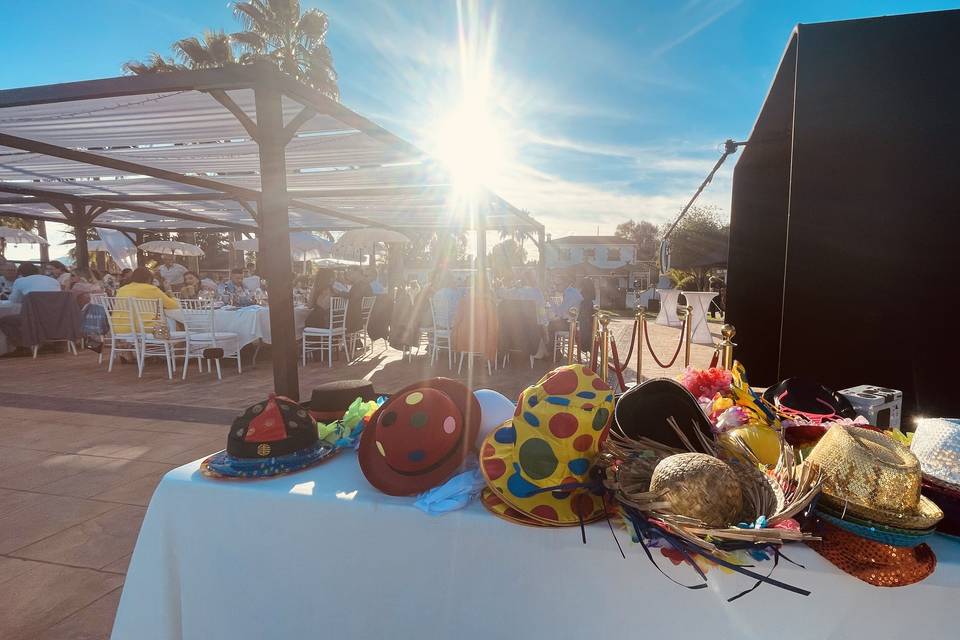 Una mesa real para una boda ge