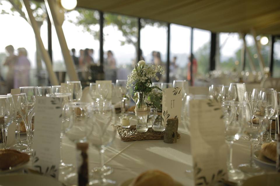 Boda en la carpa