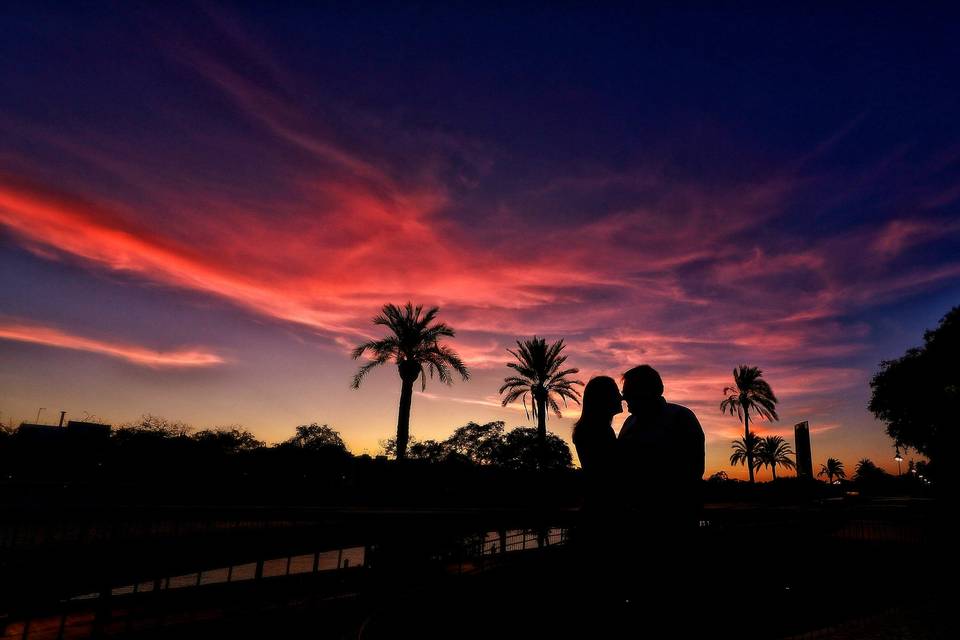 Atardecer en Sevilla