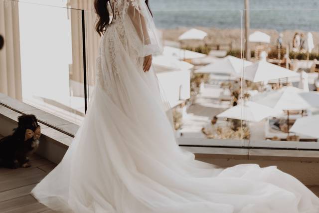Novia radiante