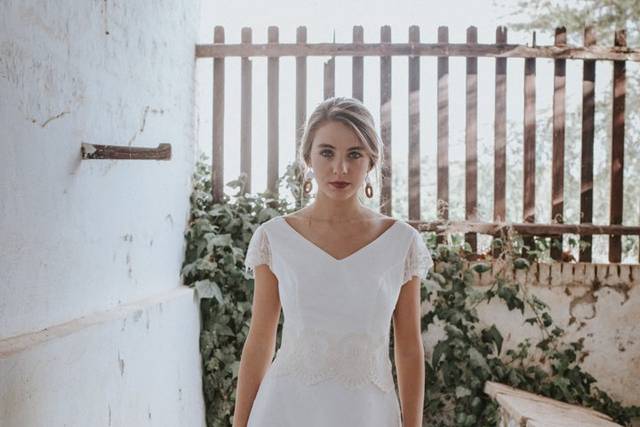 Vestidos de novia dos piezas personalizables - Sara Omatos