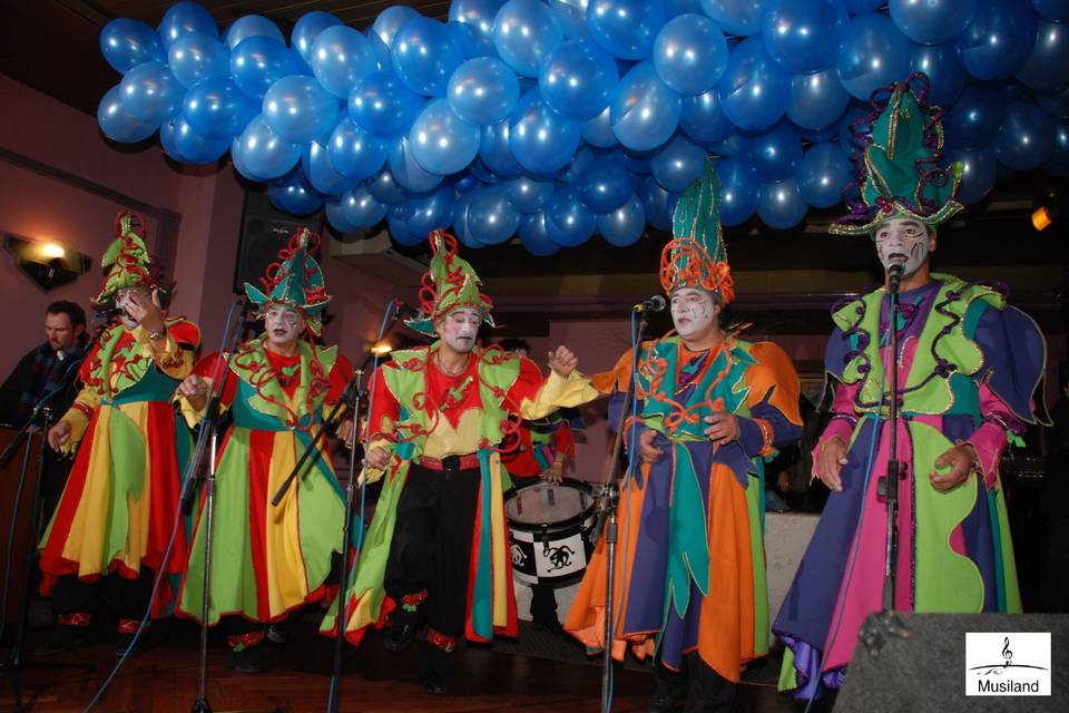 Carnaval en tu boda