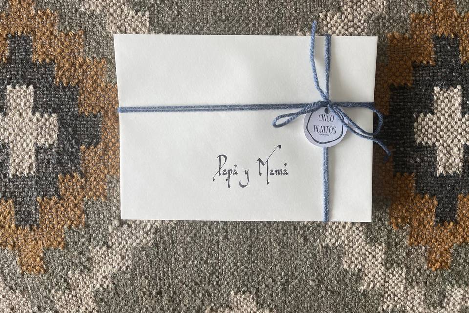 Invitación preparada