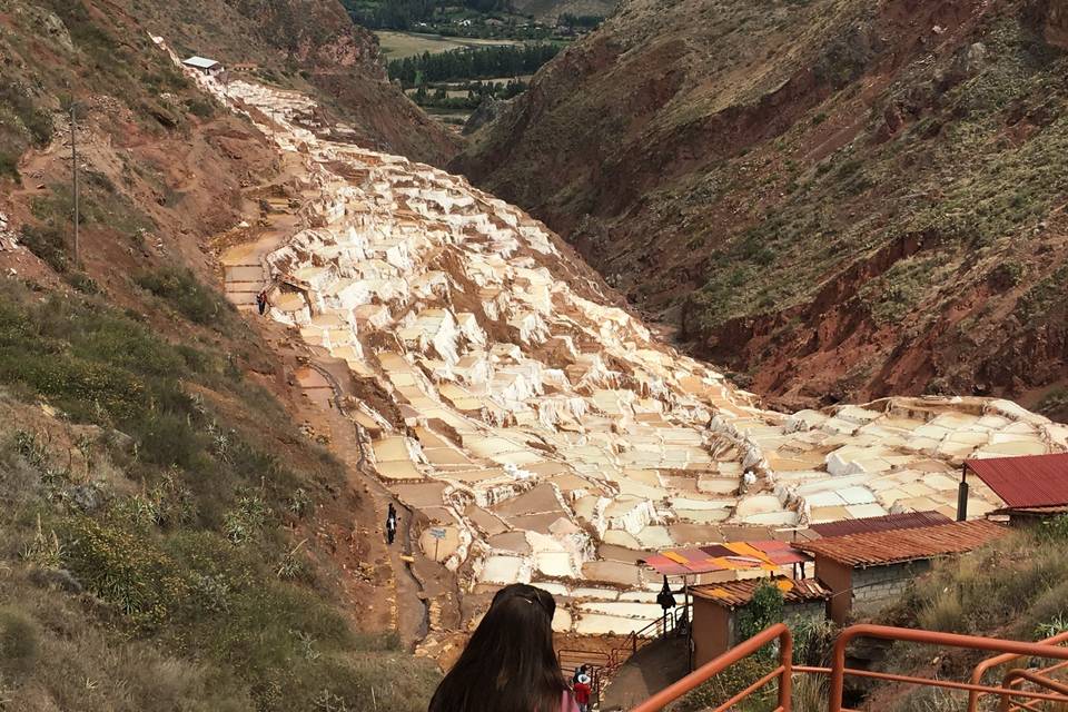 Minas de sal de Maras, Perú