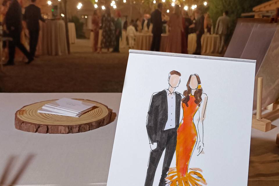 Ilustración pareja