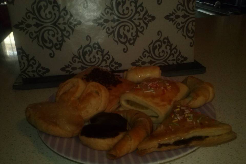 Hojaldres rellenos