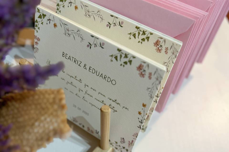 Tarjetas para testigos B&E