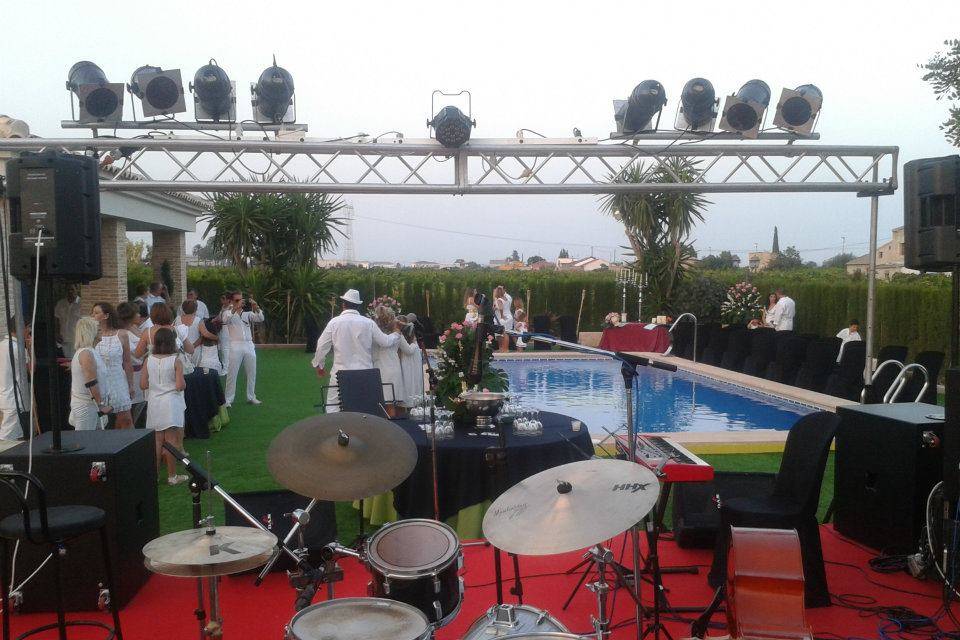 Escenario para una boda