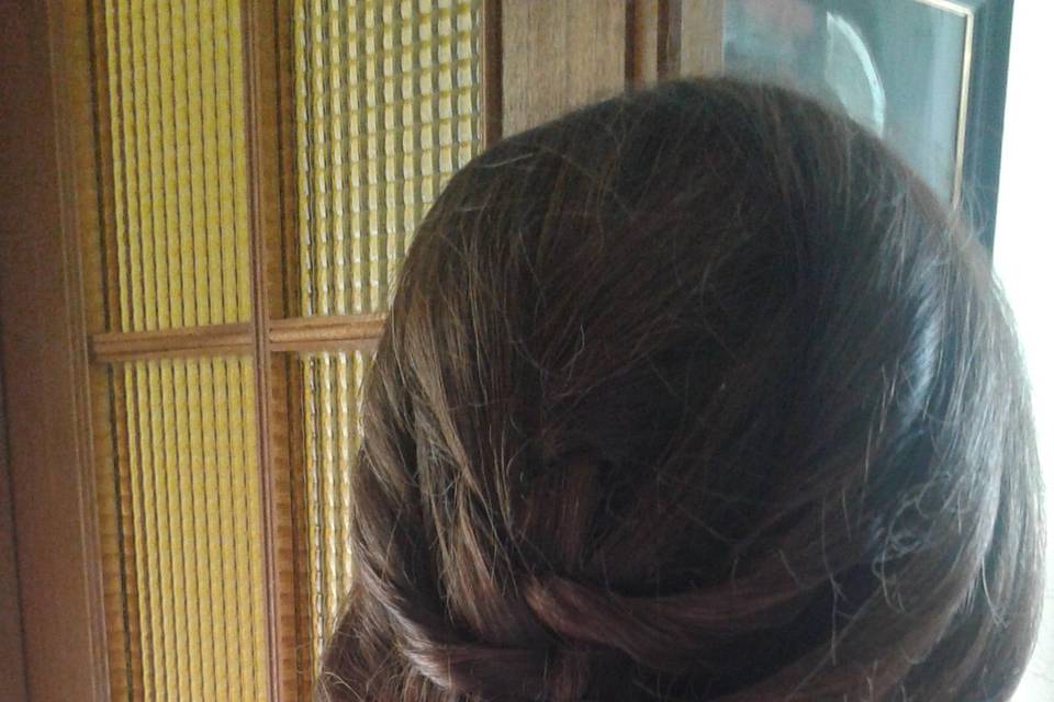 Trenza de novia