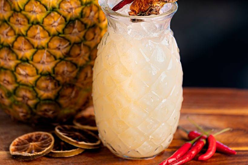 Piña colada picante