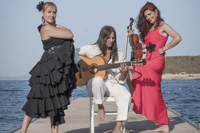 Trío flamenco