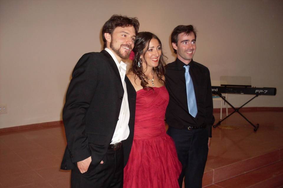 Barítono, soprano y pianista