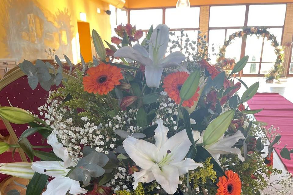 Jarrón floral