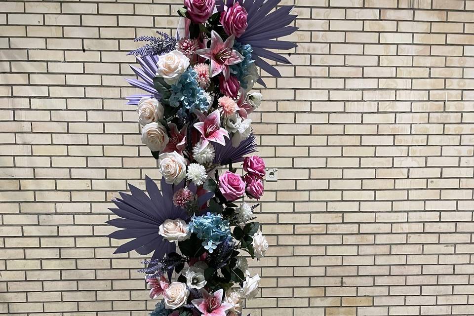 Columna floral