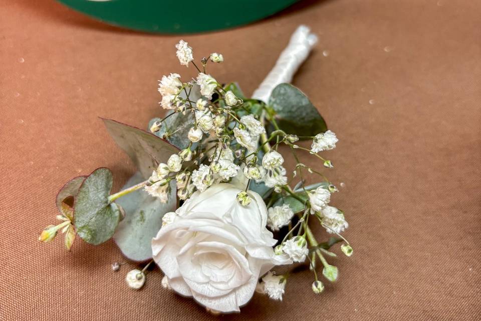 Solapa de flores preservadas
