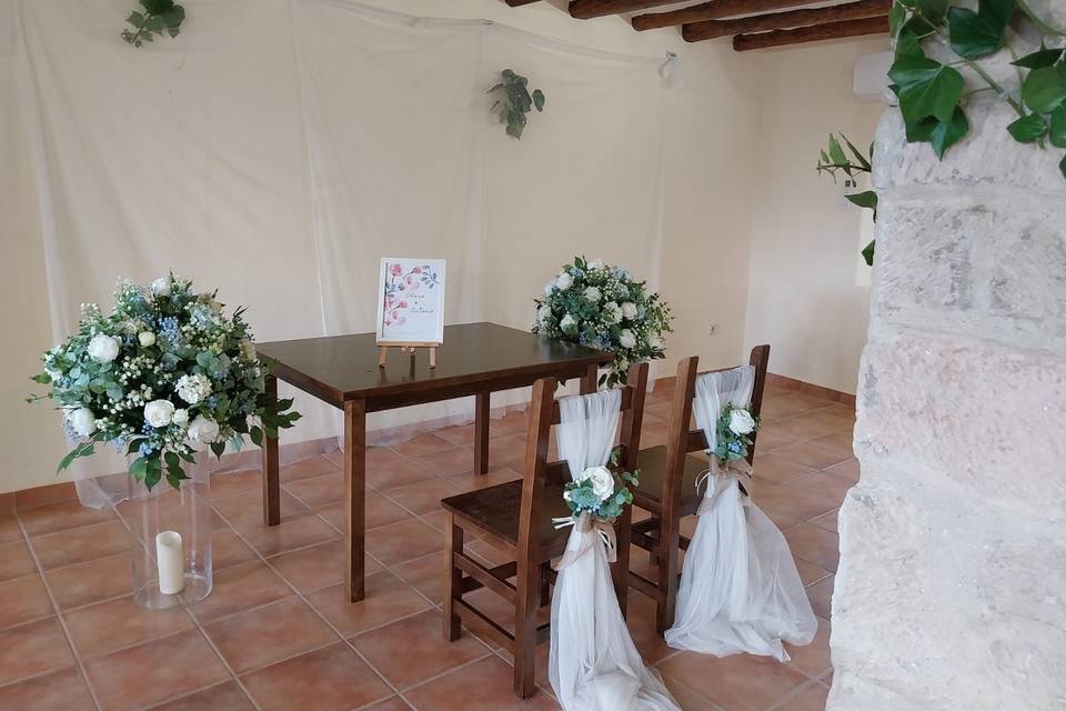 Mesa de ceremonia