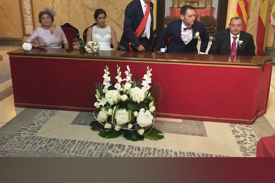 Mesa de ceremonia
