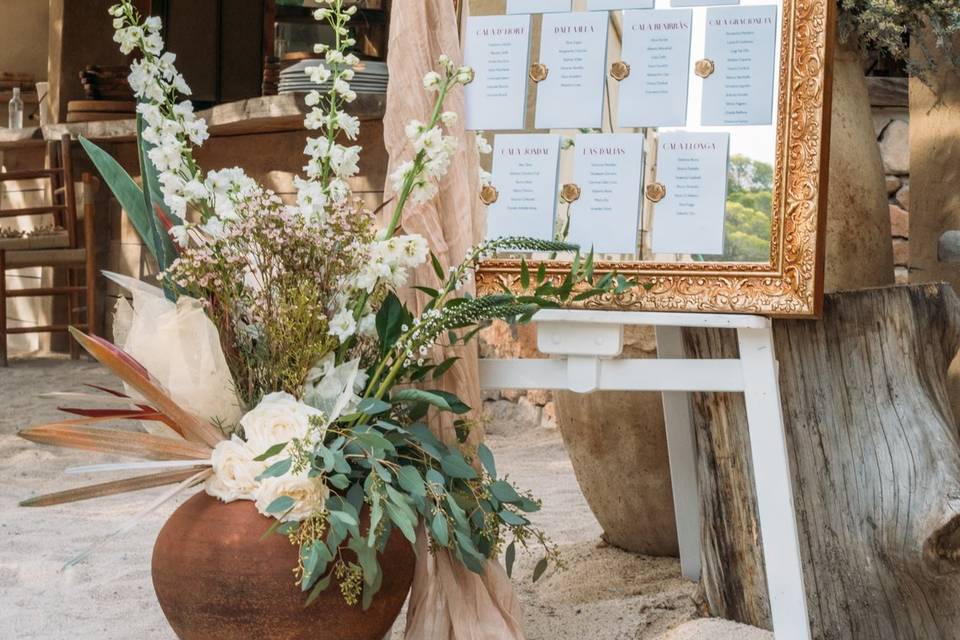 Tablo mariage