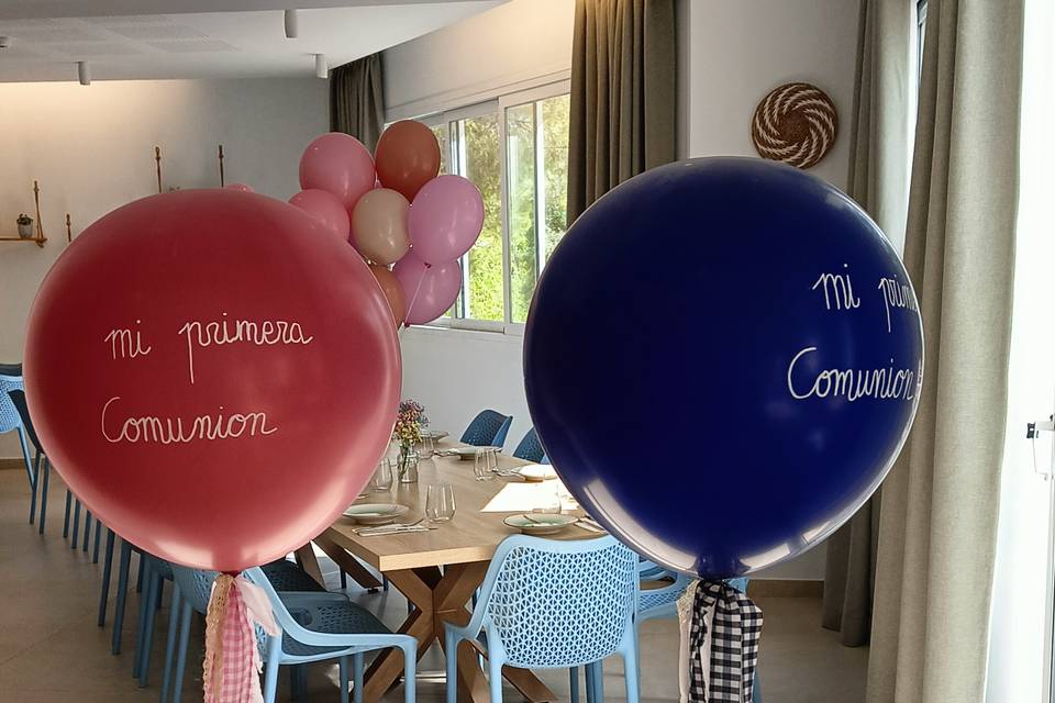 Personalizamos globos helio