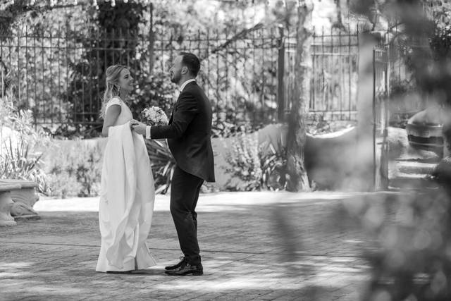 Llegada novios