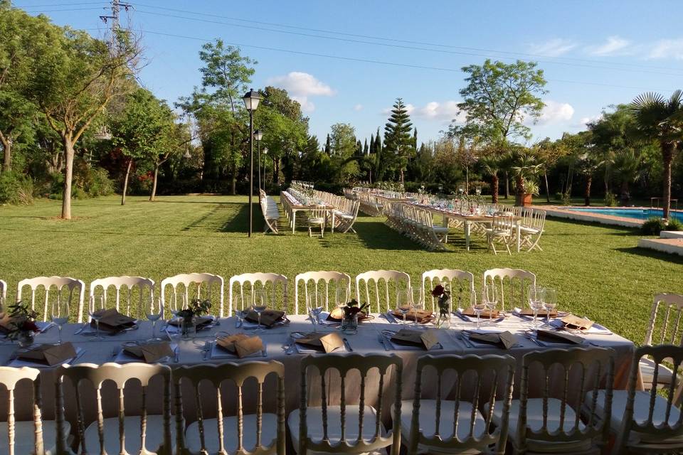 Boda de jardín