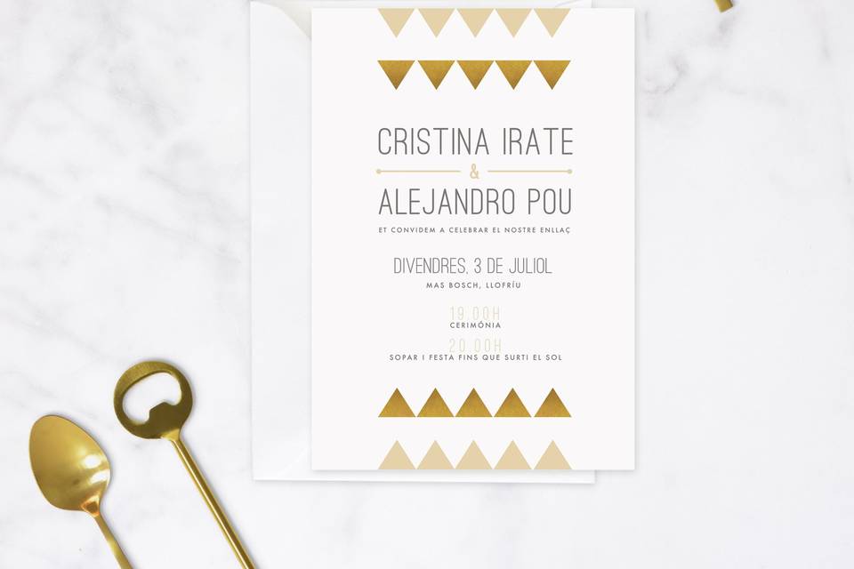 Invitación de boda