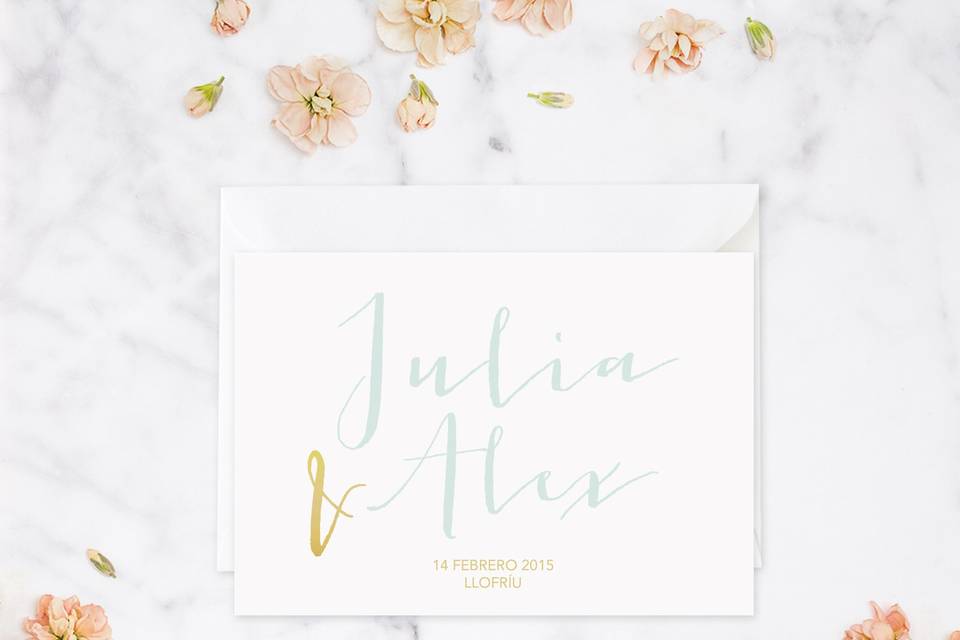 Invitación de boda