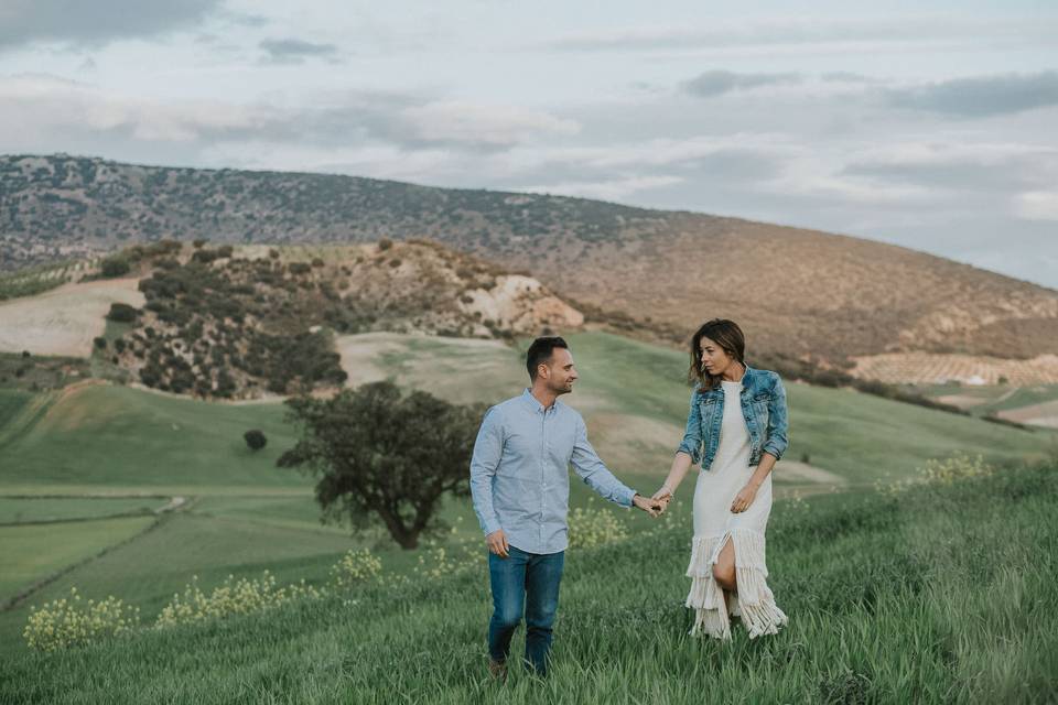 Preboda en el campo