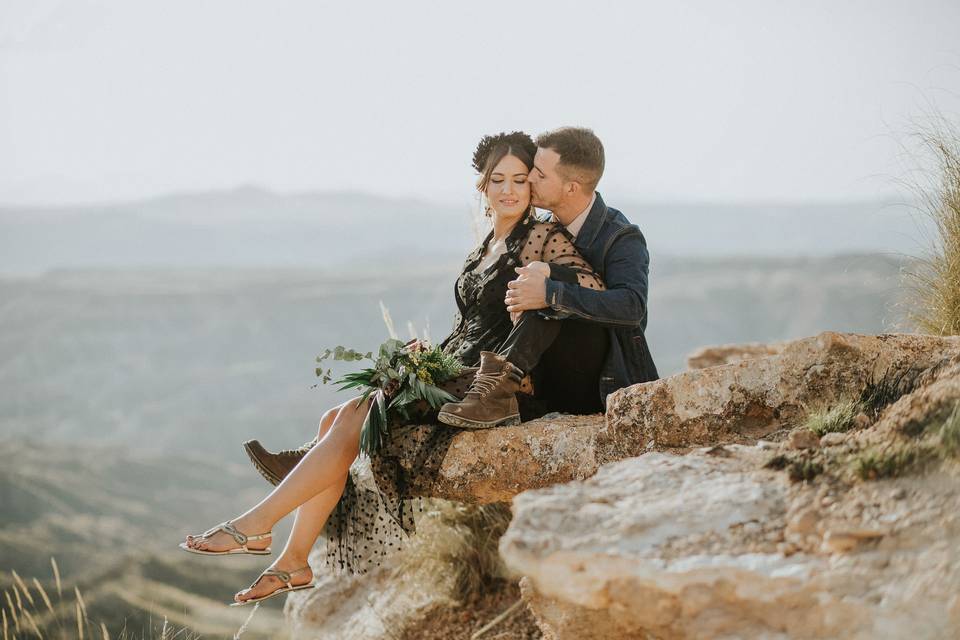 Preboda en el desierto